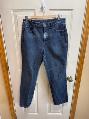 Christopher & Banks Dark Blue Classic Fit Mom Jeans